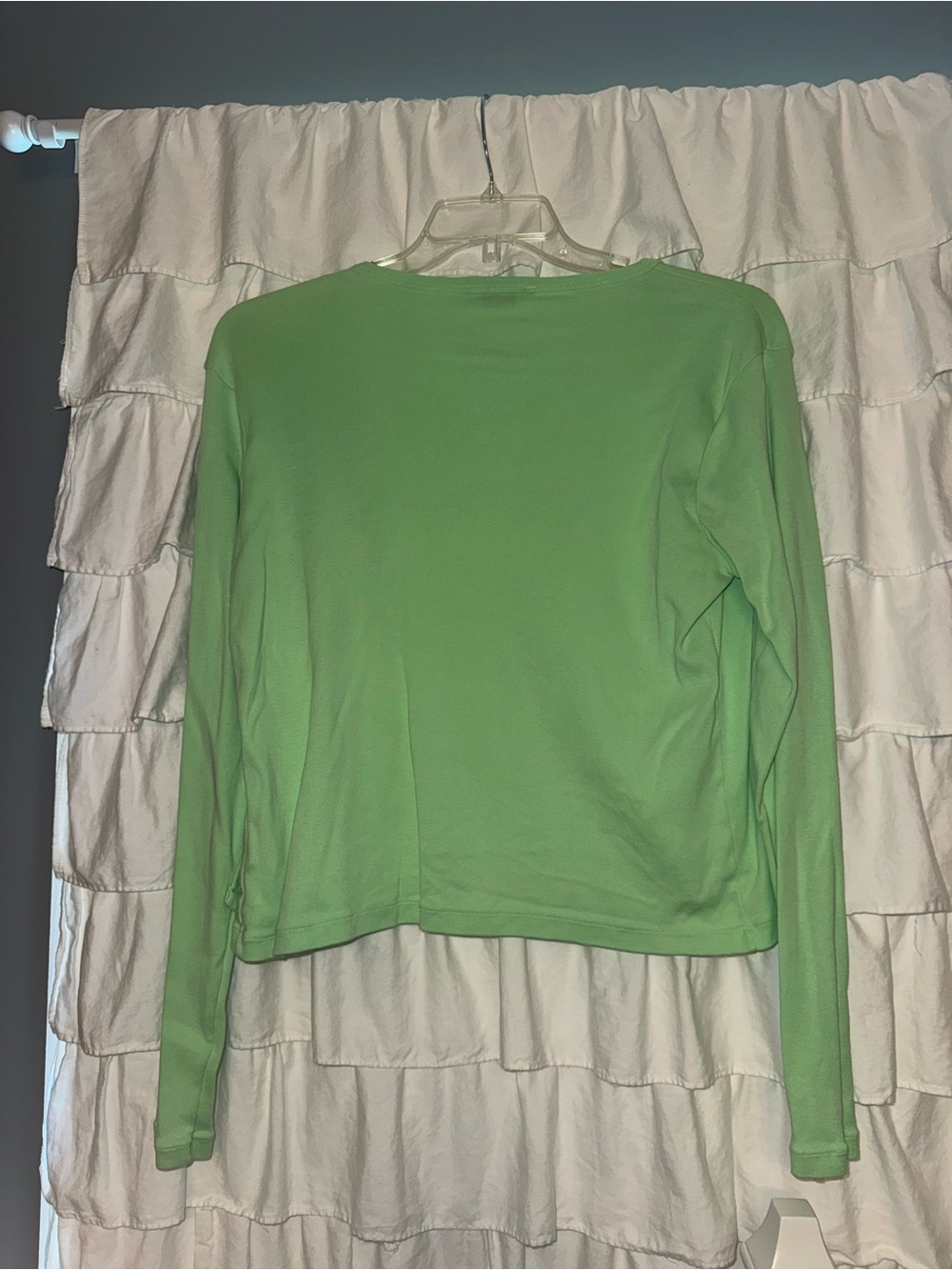 Ralph Lauren Light Green Open-Front Cardigan - Picture 3 of 3